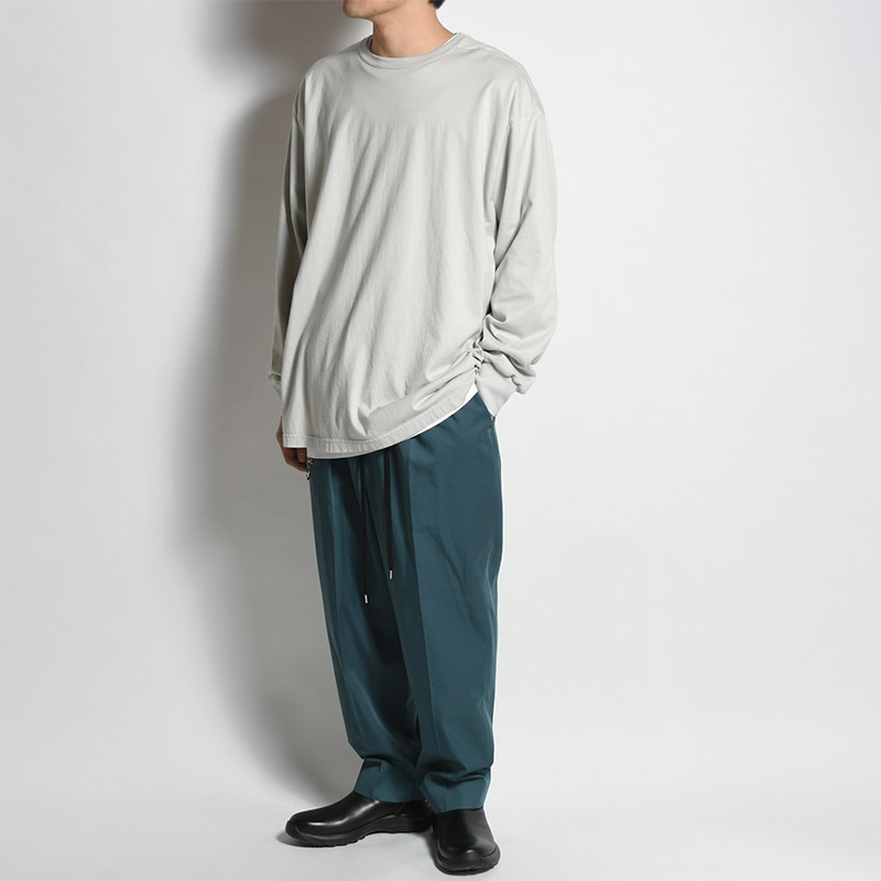 ROSTER CREW LAY -CEMENT×WHITE-