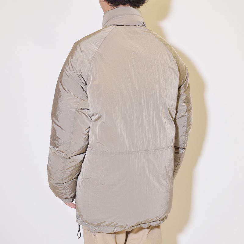 ACTIVE DOWN OVER JKT -GREY BEIGE- | IN ONLINE STORE