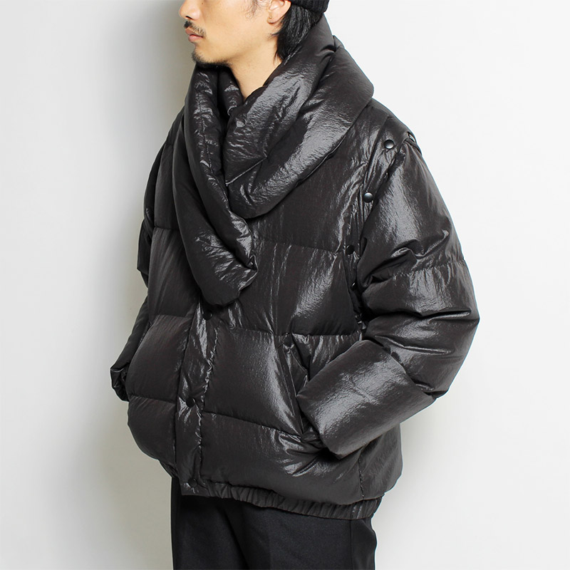 BACK TO THE DOWN JACKET -BLACK- | IN ONLINE STORE