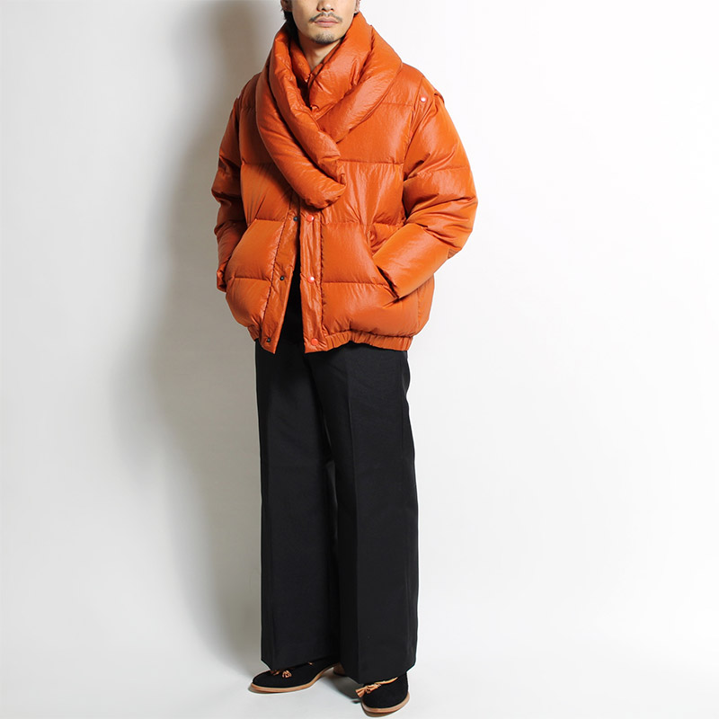 BACK TO THE DOWN JACKET -ORANGE- | IN ONLINE STORE