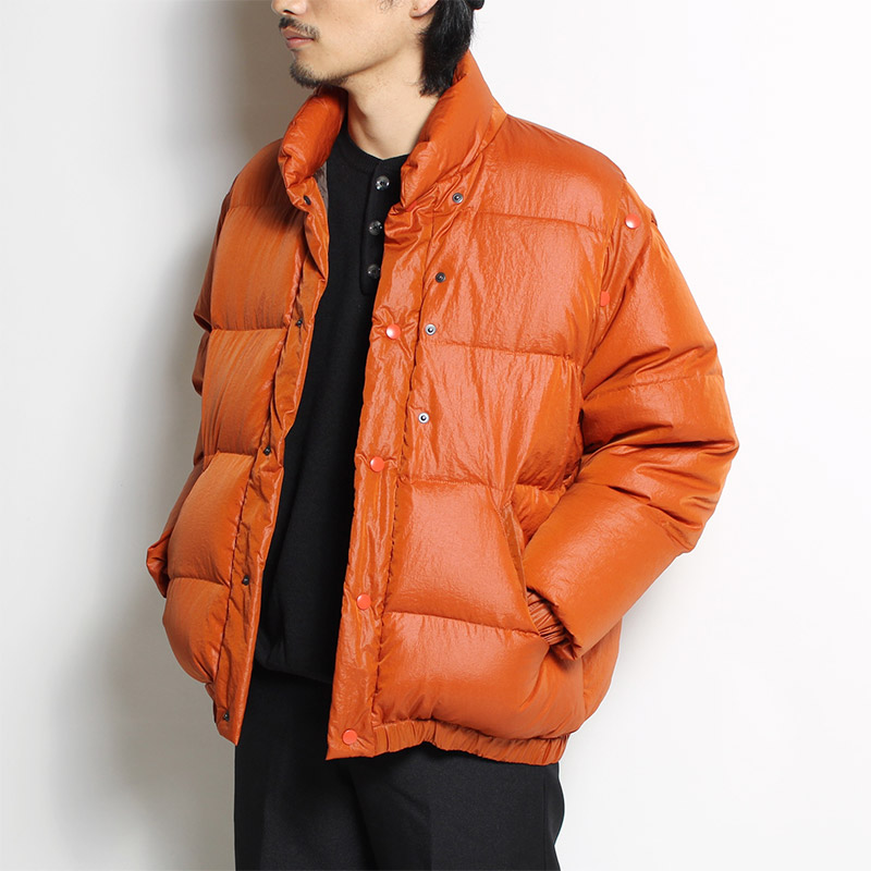 BACK TO THE DOWN JACKET -ORANGE- | IN ONLINE STORE