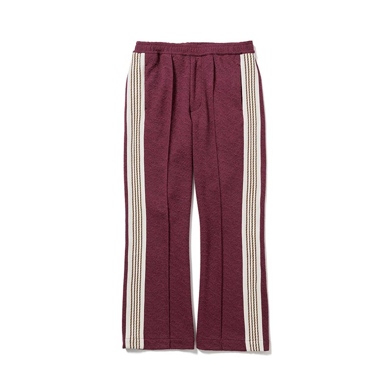 BOOTS CUT TRACK PANTS "OLIVE BRANCH" -DARKPURPLE-