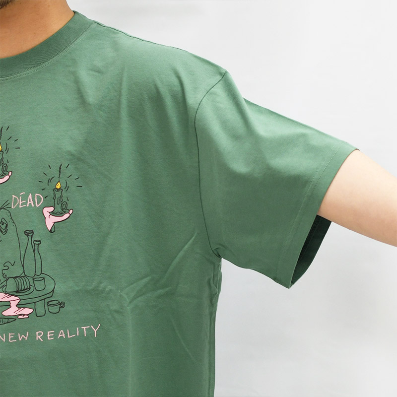 NEW REALITY T-SHIRT -GREEN-