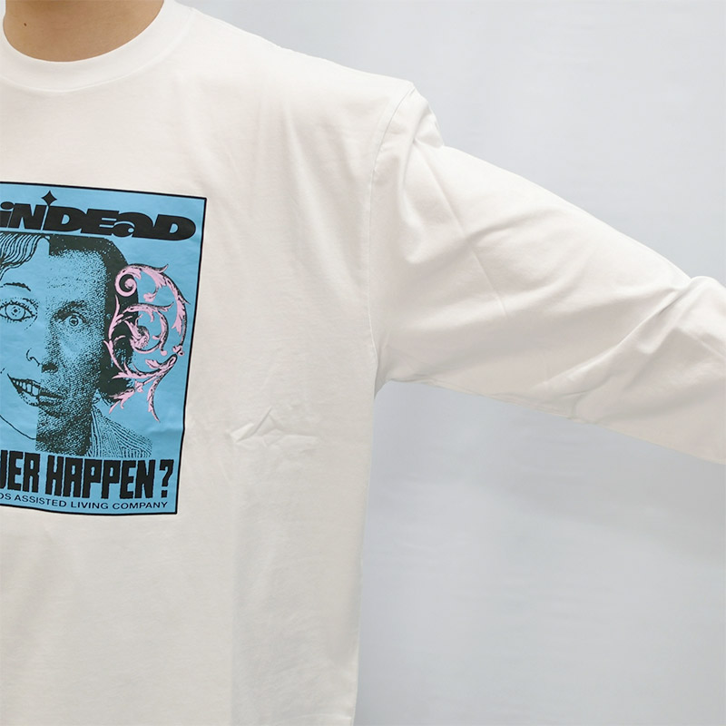 DID IT EVER HAPPEN LONG SLEEVE -WHITE-