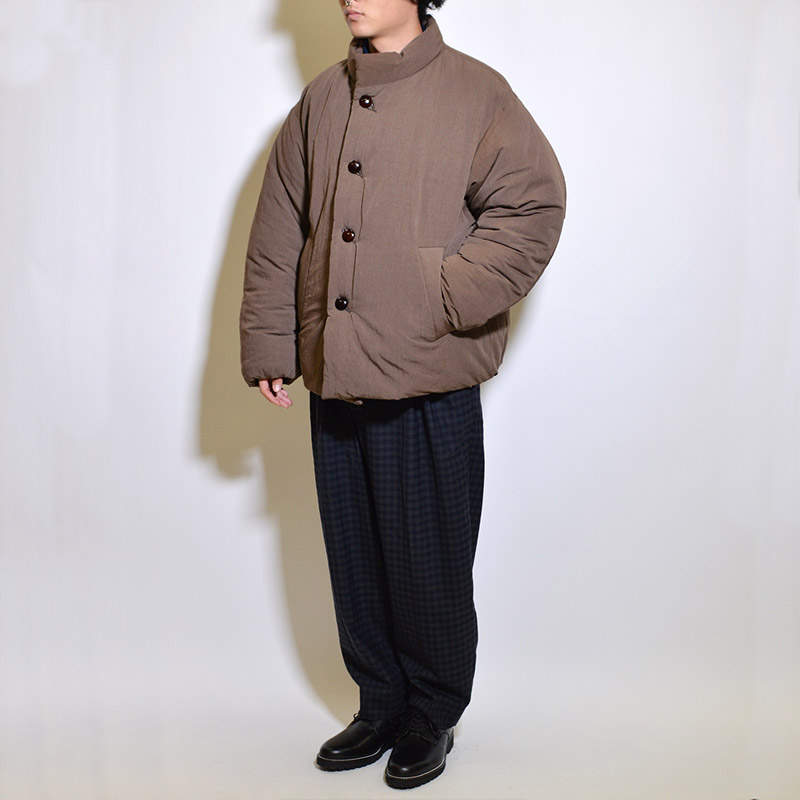 hanten blouson -BROWN-