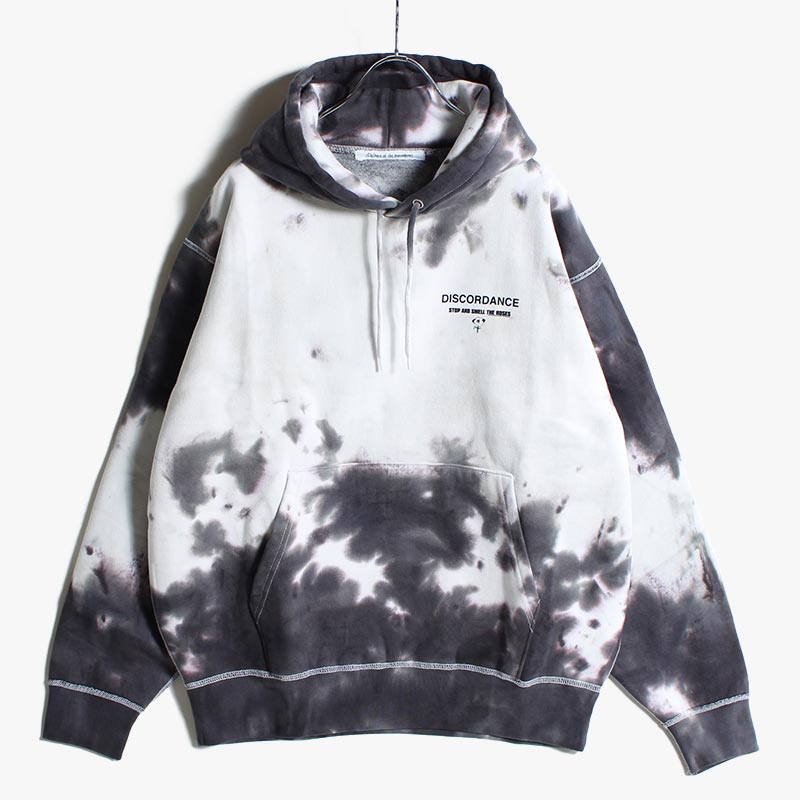 HAND DYEING HOODIE -WHITE- | IN ONLINE STORE