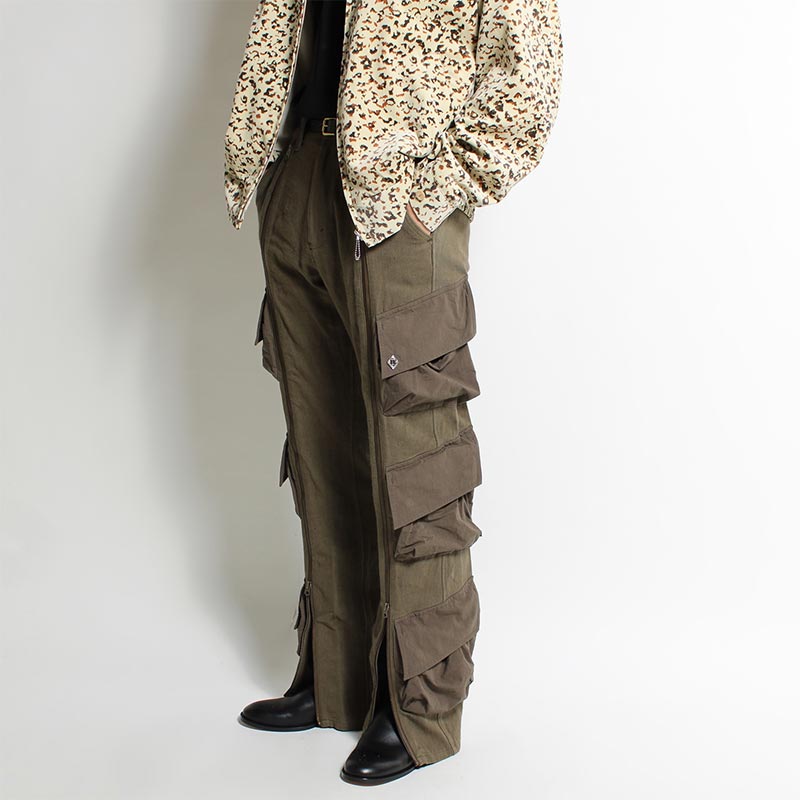 TACTICAL POCKET TROUSERS -KHAKI- | IN ONLINE STORE