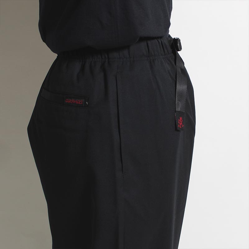 EASY SLACKS (× Gramicci TROUSERS) -BLACK-