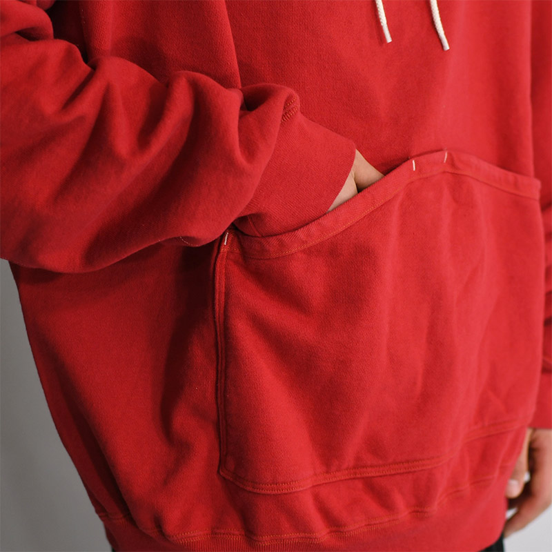 TRAJECTORY HOODIE -RED-