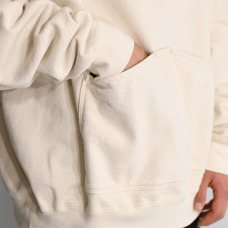 TRAJECTORY HOODIE -WHITE-