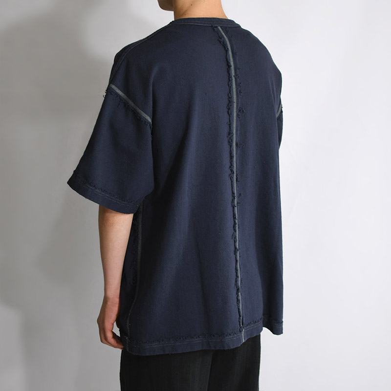 IN SIDE OUT CUT -NAVY-