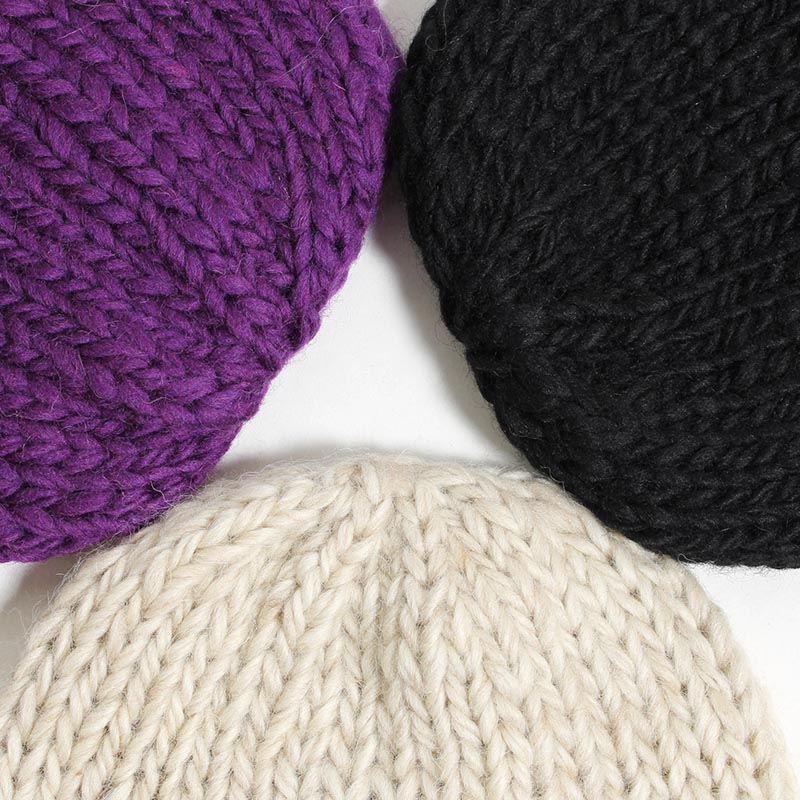 ROLL HAND KNITCAP -3.COLOR-
