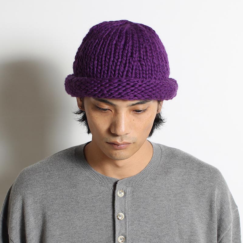 ROLL HAND KNITCAP -3.COLOR-