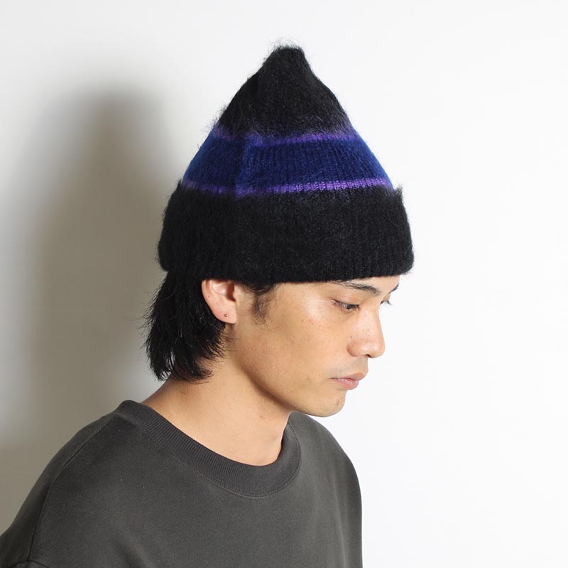 MOHAIR KNIT CAP -2.COLOR-