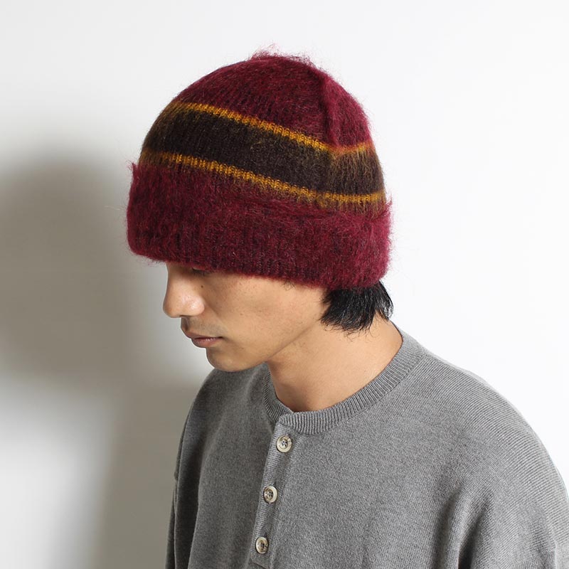 MOHAIR KNIT CAP -2.COLOR-