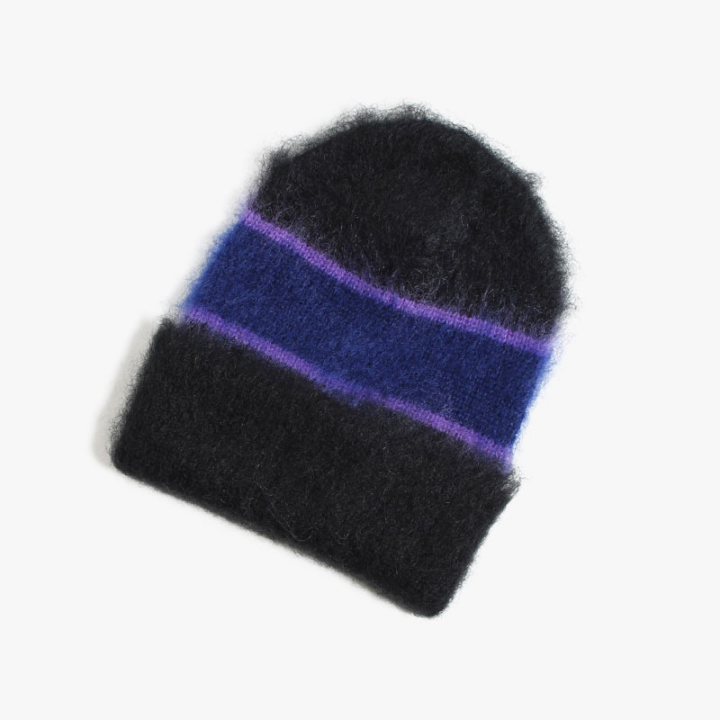 MOHAIR KNIT CAP -2.COLOR- | IN ONLINE STORE
