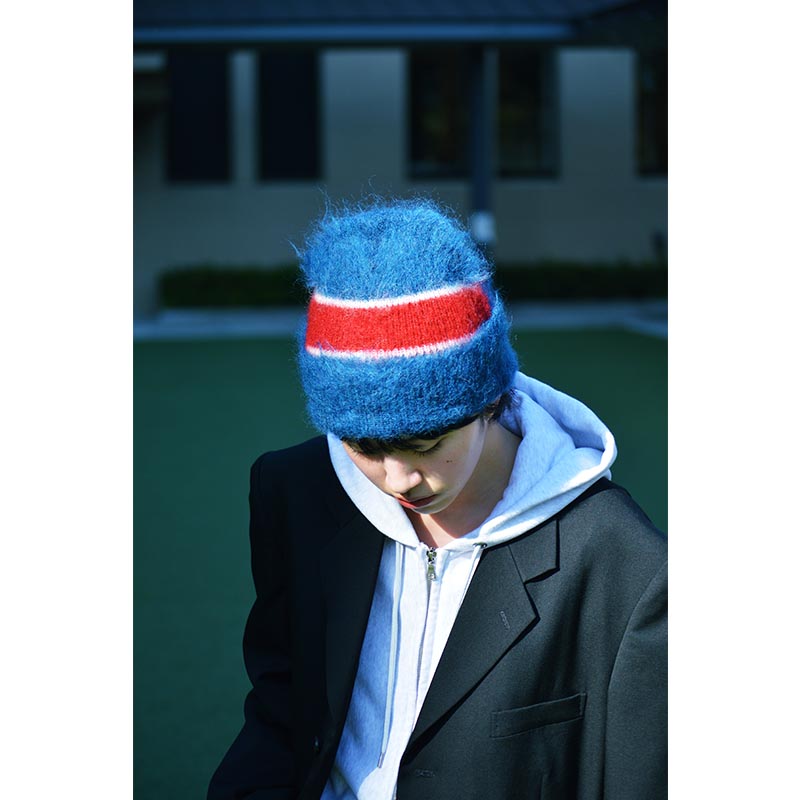 EX MOHAIR KNIT CAP -3.COLOR- | IN ONLINE STORE