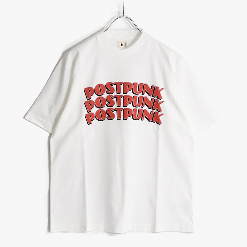 POSTPUNK Print Tee STANDARD -WHITE- | IN ONLINE STORE