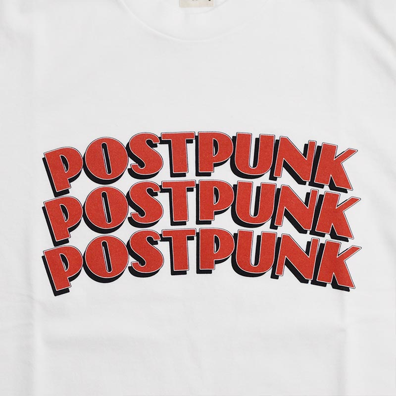 POSTPUNK Print Tee STANDARD -WHITE- | IN ONLINE STORE