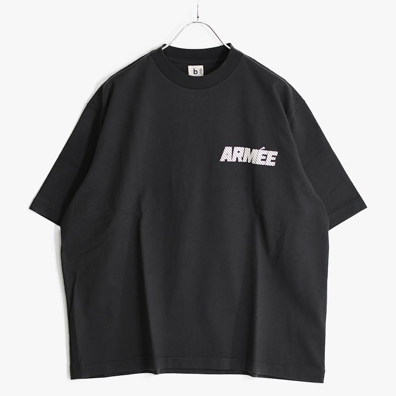 ARMEE Print Tee BIG -BLACK×WHITE- | IN ONLINE STORE