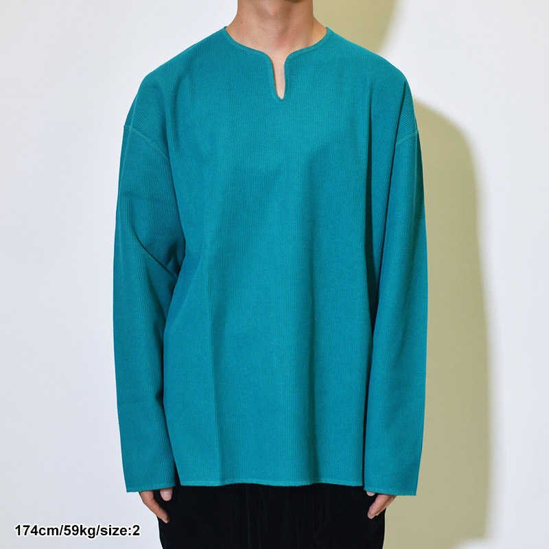 Rough&Smooth Thermal over-neck -EMERALD-