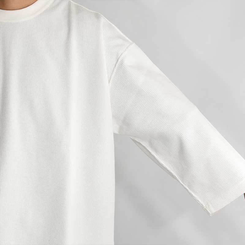 Rough&Smooth Thermal Baseball Tee -OFF- | IN ONLINE STORE