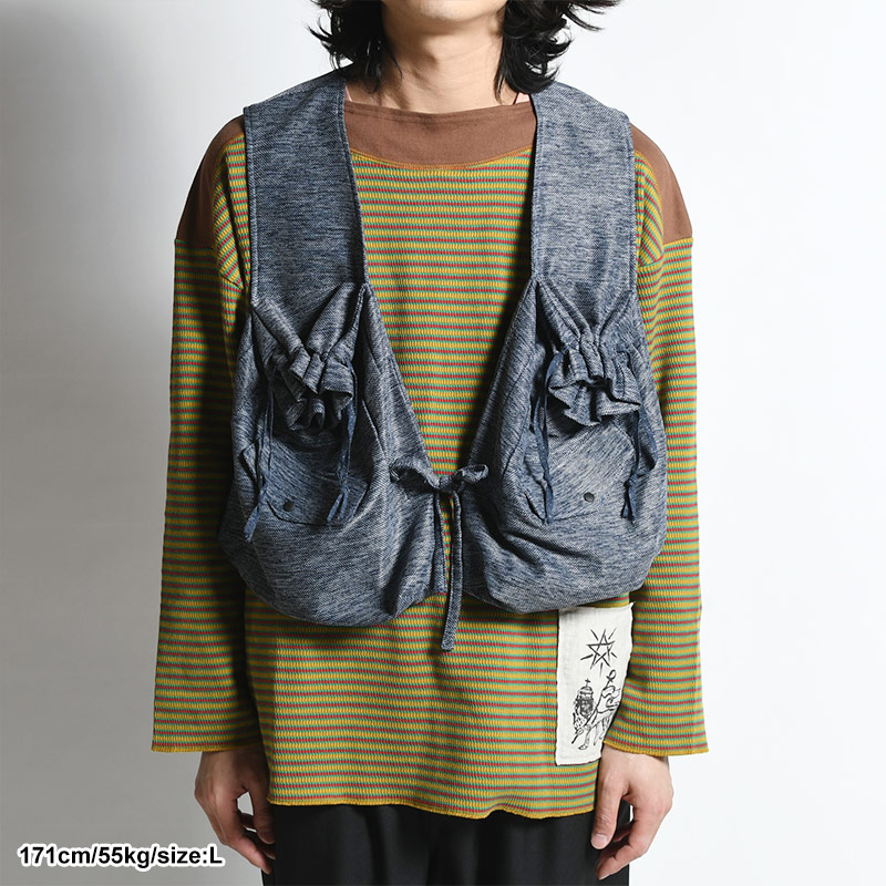 HI-NECK PULLOVER SHIRT -SUMI-