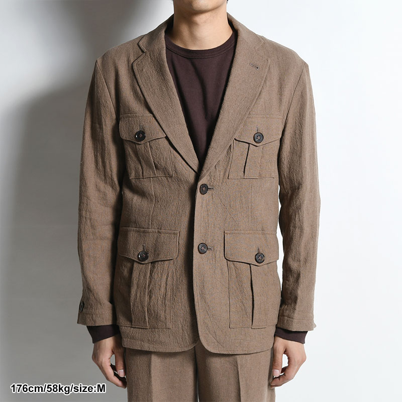 SAFARI RAPEL JACKET SAND IN ONLINE STORE