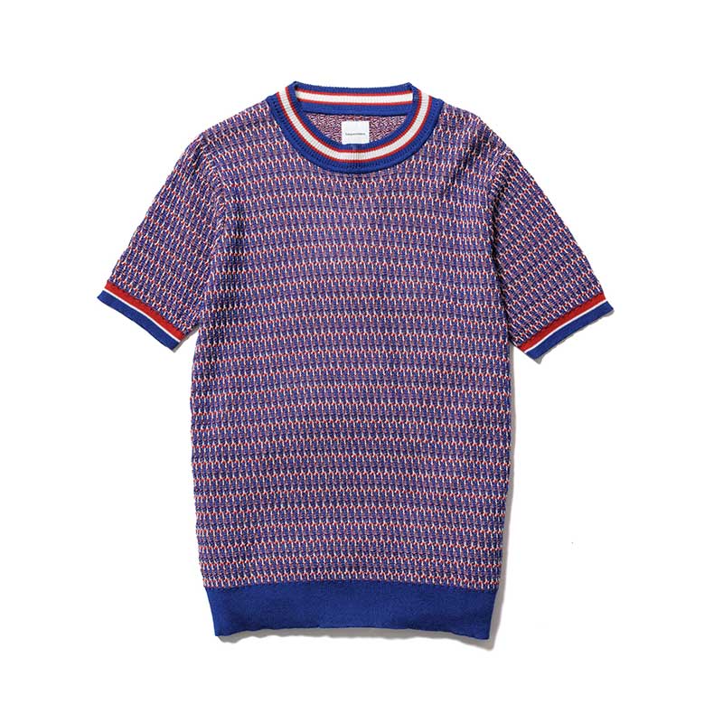 CREW NECK” ROOTS H/S KNIT -TRICO- | IN ONLINE STORE