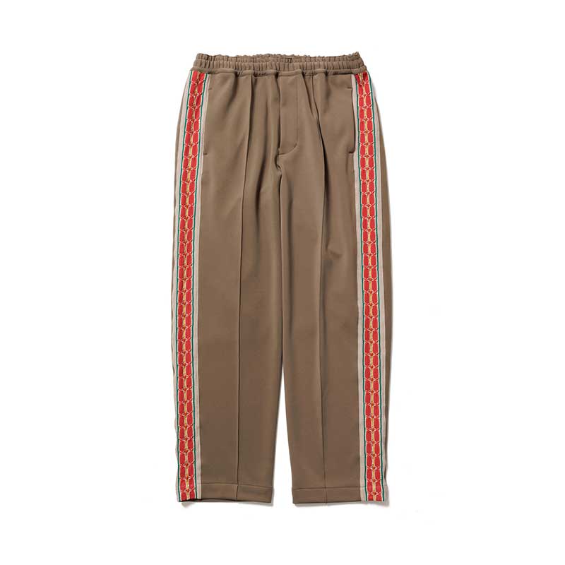 LACE TAPE TRACK PANTS -COYOTE-