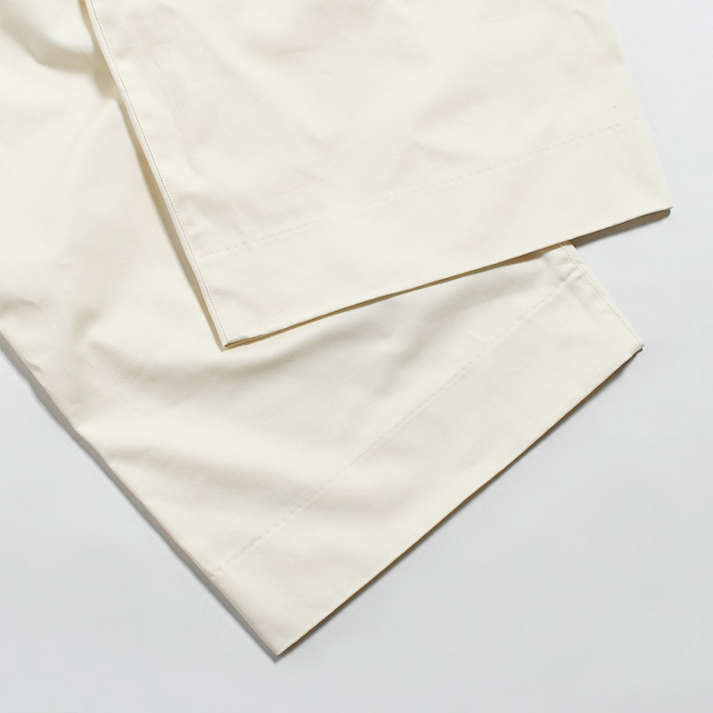 Cotton Twill Hakama Trousers -OFFWHITE- | IN ONLINE STORE