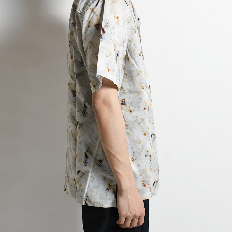 Camp Collar Cotton Shirt -Seashell- -IVORY- | IN ONLINE STORE