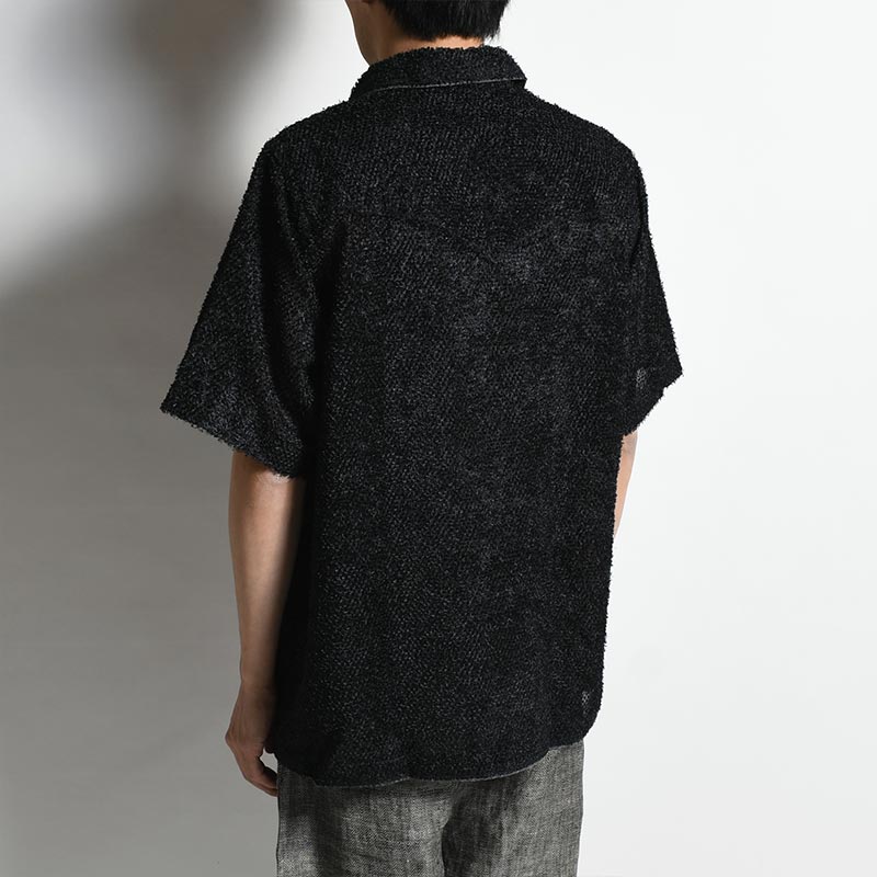 PAJAMA SHIRT JKT SS -BLACK- | IN ONLINE STORE