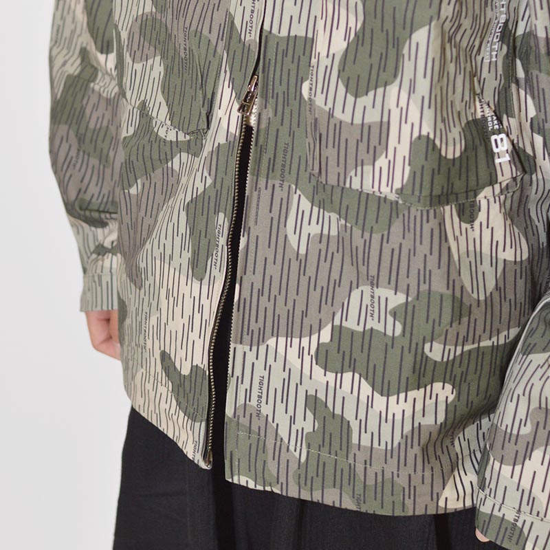 RAIN CAMO BDU SWING TOP -CAMO-