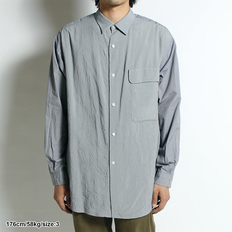 REGULAR COLLAR SHIRT -CHECK- | IN ONLINE STORE