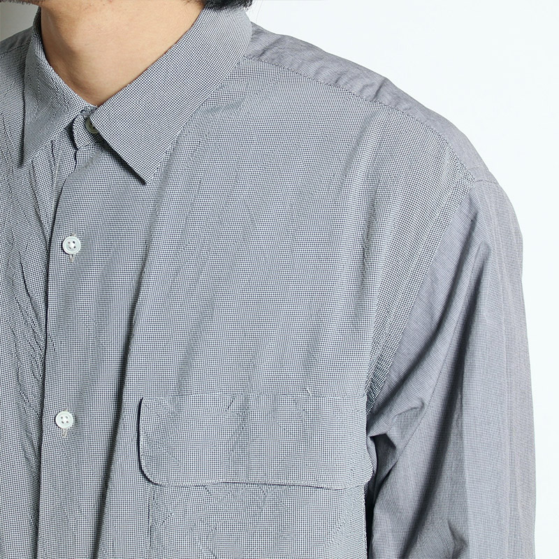 REGULAR COLLAR SHIRT -CHECK- | IN ONLINE STORE