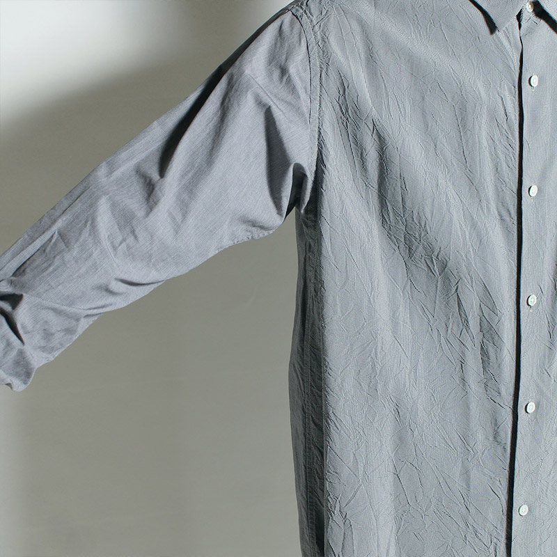 REGULAR COLLAR SHIRT -CHECK-