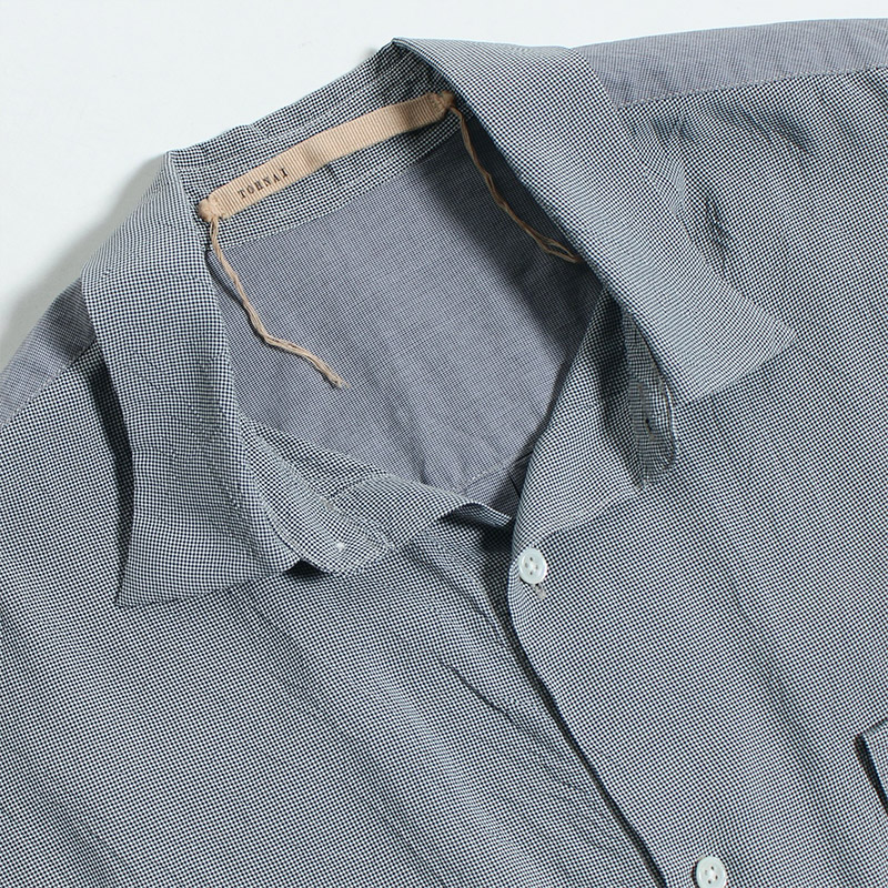 REGULAR COLLAR SHIRT -CHECK- | IN ONLINE STORE