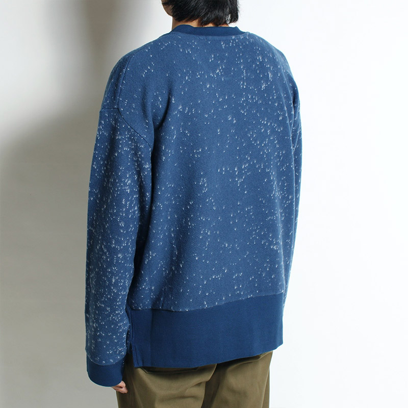 CREW NECK SWEAT -BLUE- | IN ONLINE STORE