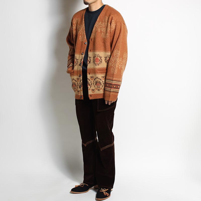 RUGGED MOHAIR CARDIGAN -CAMEL- | IN ONLINE STORE