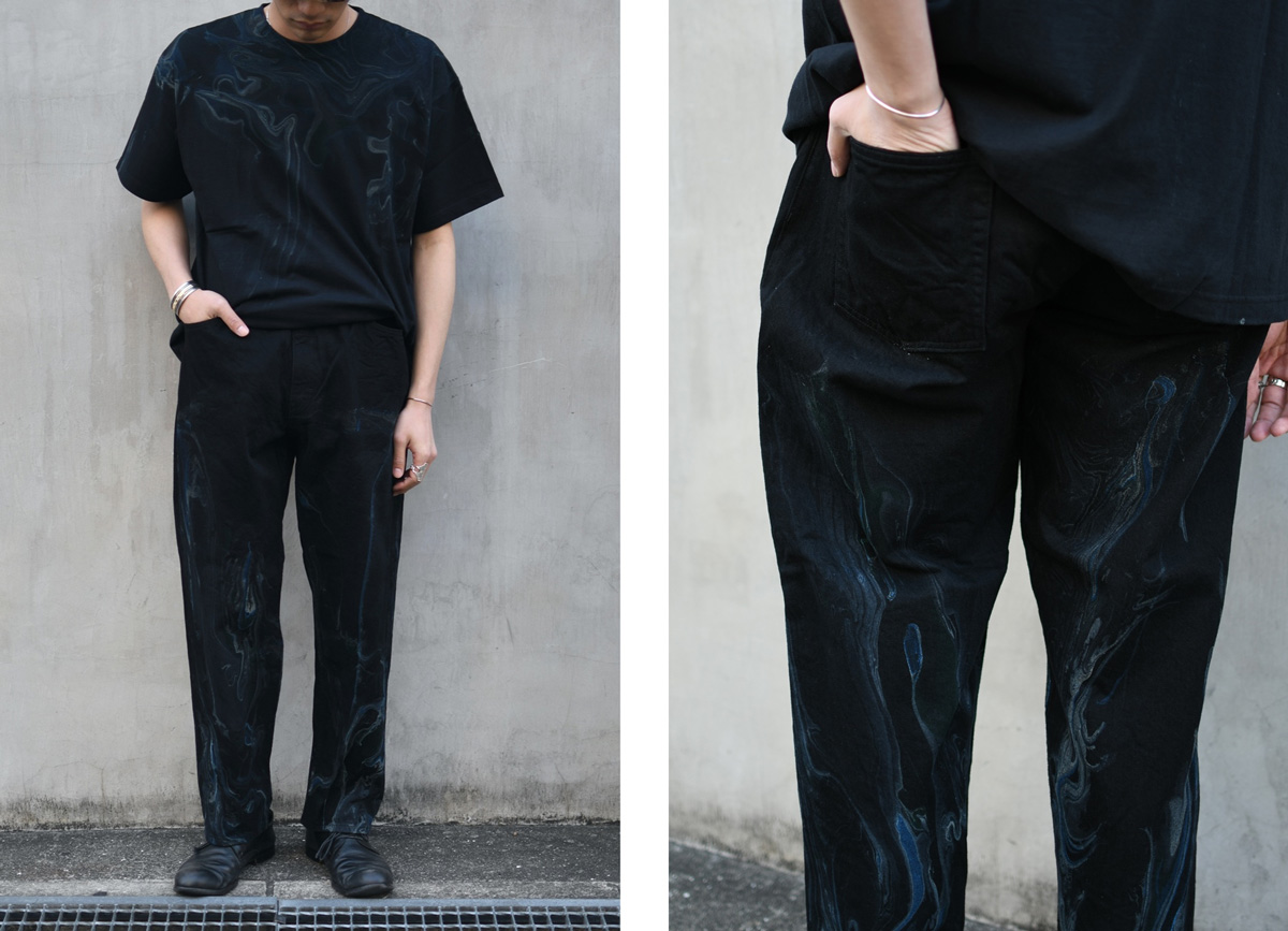 SEVEN BY SEVEN Ex Item 『MARBLE DENIM PANTS』 | IN ONLINE STORE