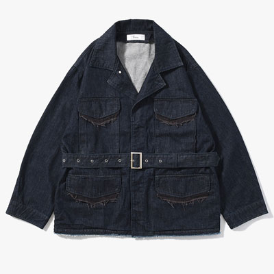 M-43 DENIM JACKET -INDIGO-