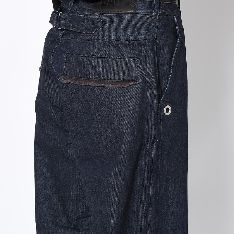 DENIM SLACKS -INDIGO-