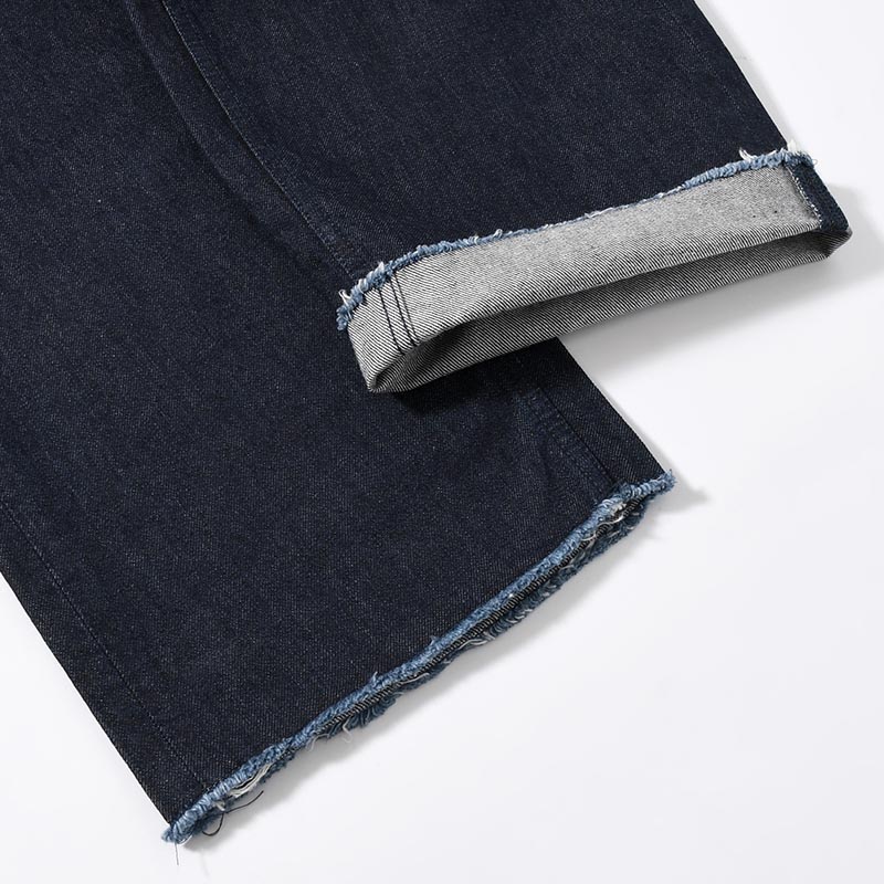 DENIM SLACKS -INDIGO-