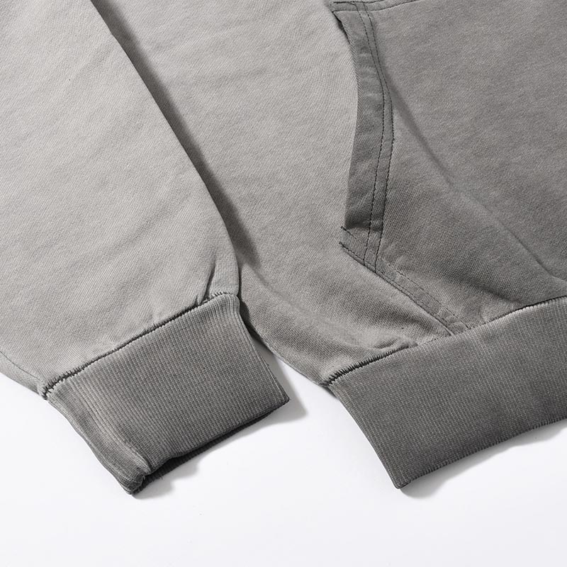 LOGO HOOD SWEAT -GRAY-