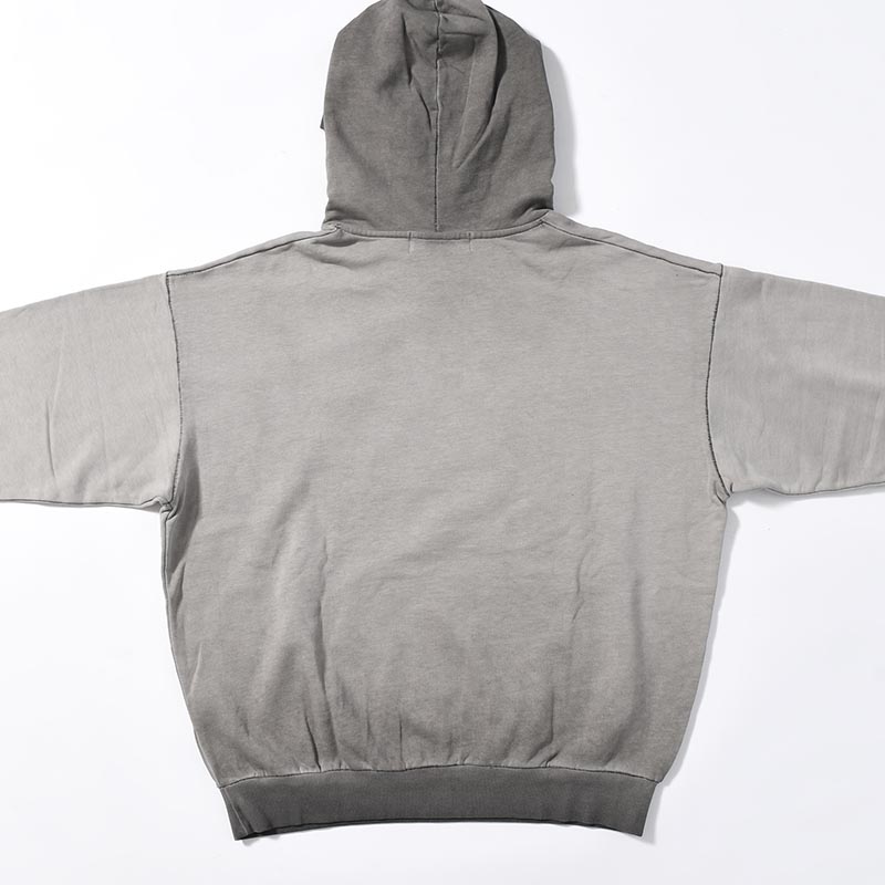 LOGO HOOD SWEAT -GRAY-