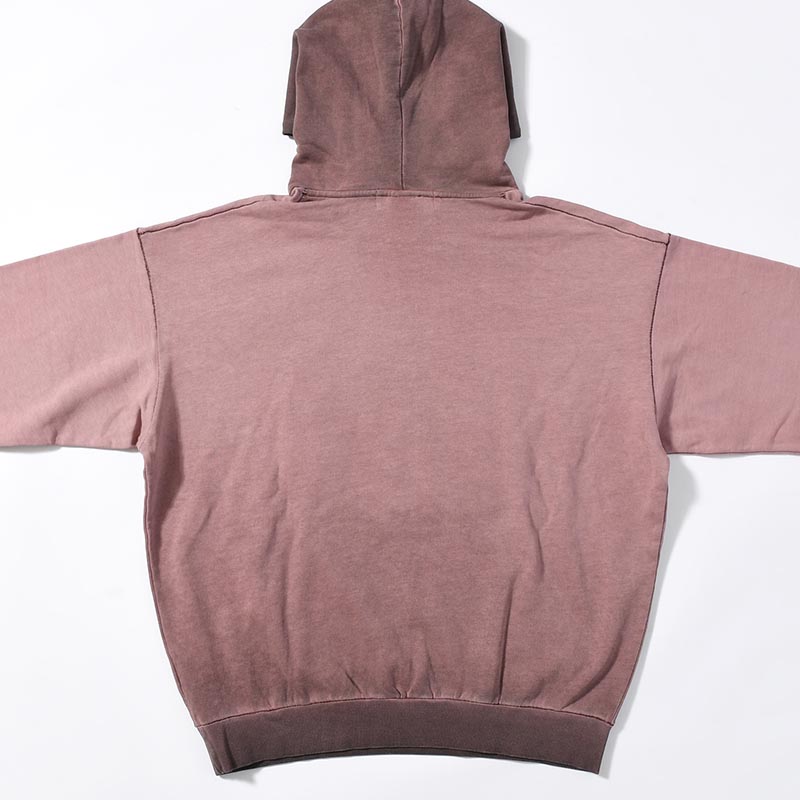 LOGO HOOD SWEAT -RED-