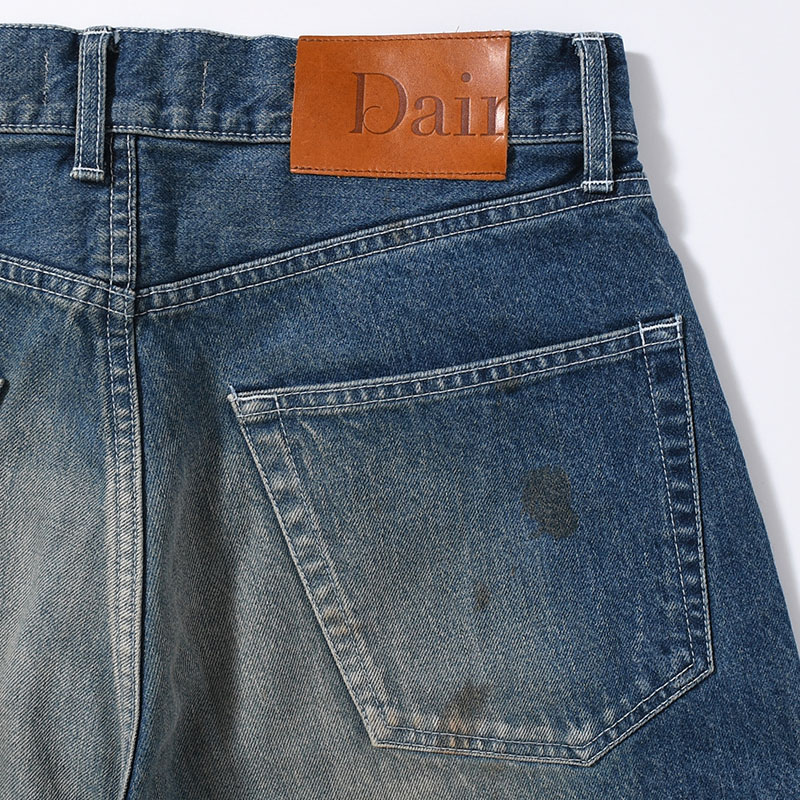 AGE FADED DENIM PANTS -INDIGO-