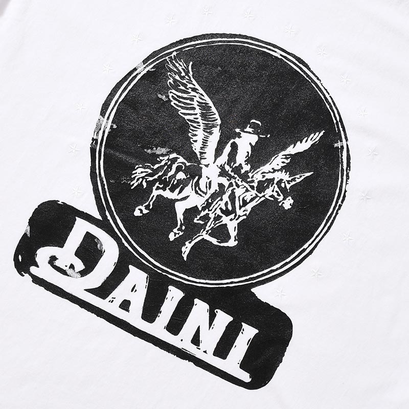 COWBOY PRINT TEE -2.COLOR-