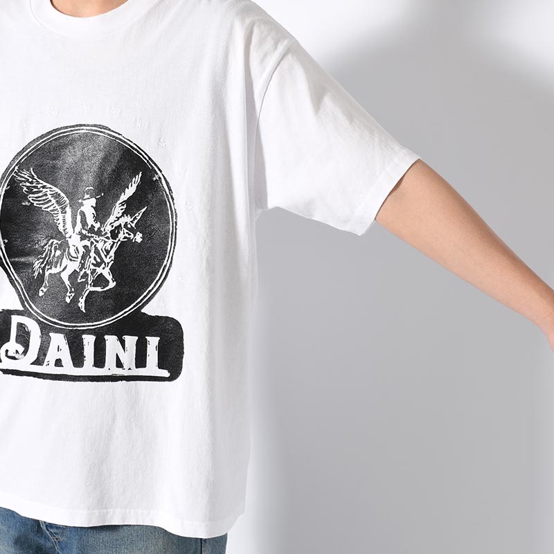 COWBOY PRINT TEE -2.COLOR-